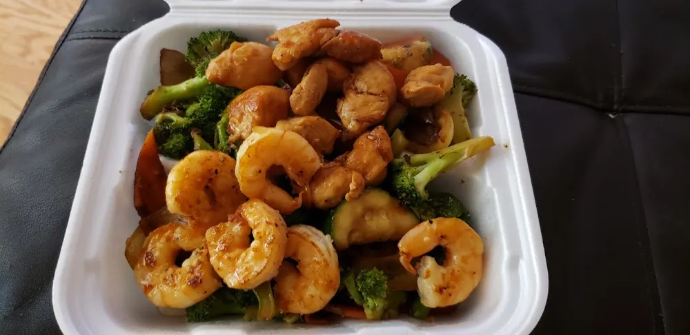 Chicken and Shrimp Hibachi